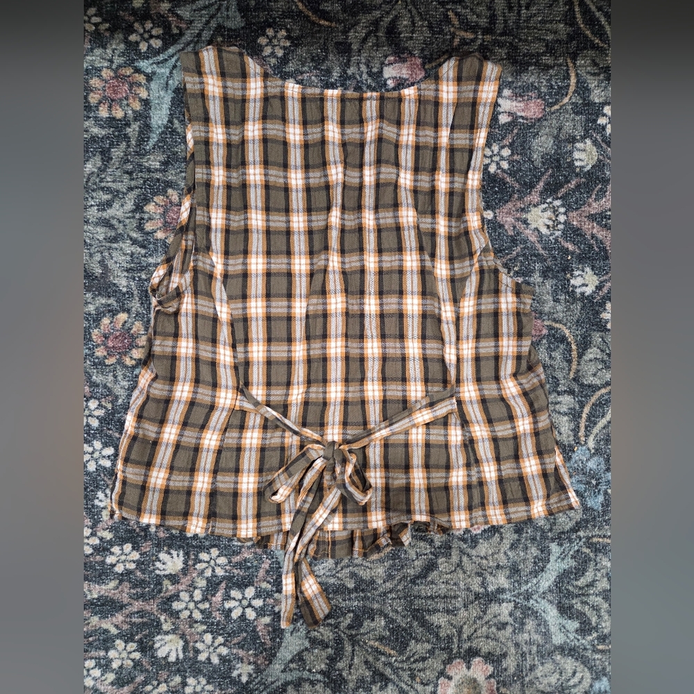 AE Pintuck Corset Tank Top - Picture 5 of 5